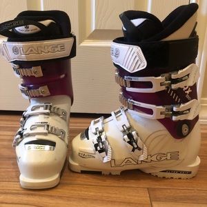 Lange Women’s RX 100LV Ski Boot- Purple/White
